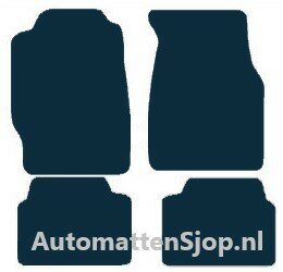 Naaldvilt antraciet automatten Honda Civic V Coupe | 1994-1996