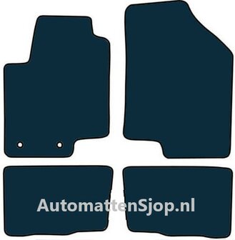 Naaldvilt antraciet automatten Kia Soul | 2009-2012