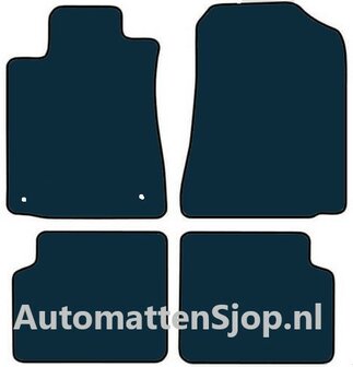 Naaldvilt zwart automatten Toyota Corolla (E12) Sedan | 2002-2007