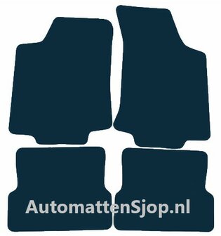 Naaldvilt antraciet automatten VW Vento (1H2) | 1992-1998