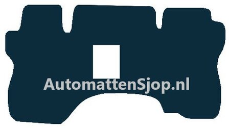 Naaldvilt zwart automatten Ford Transit Voormat | 1994-2000