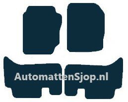 Naaldvilt zwart automatten Range Rover | 1994-2002