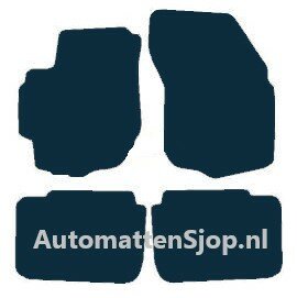 Naaldvilt zwart automatten Suzuki Liana | 2004-2007