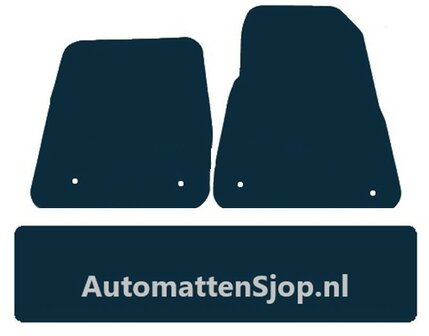 Naaldvilt antraciet automatten Ford Transit Custom L2H1 | 2020-heden