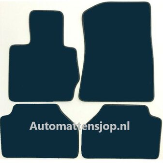 Luxe velours donkerblauw automatten BMW X3 (F25) | 2010-2017