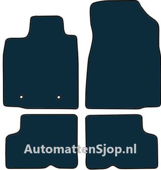 Luxe velours rood automatten Dacia Sandero I | 2008-2012