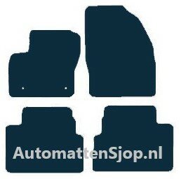 Luxe velours donkergrijs automatten Ford Kuga | 2011-2012