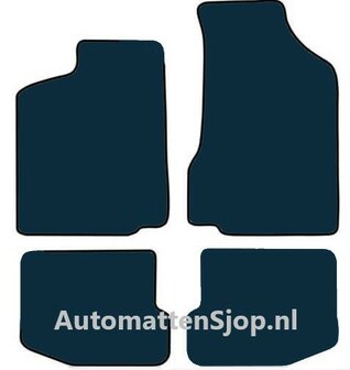 Luxe velours donkergrijs automatten Seat Cordoba (6K) | 1999-2003