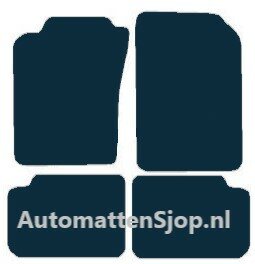 Luxe velours donkerblauw automatten Toyota Avensis (T22) | 1997-2003