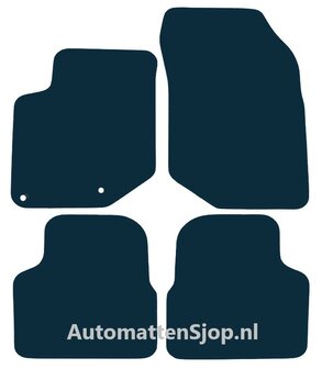 Luxe velours rood automatten Citroen C4 | 2020-heden