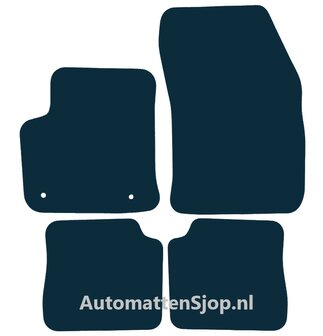 Luxe velours donkerblauw automatten Citroen e-C4 | 2020-heden