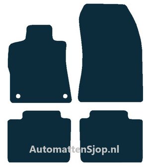 Luxe velours beige automatten Citroen C5-X | 2021-heden