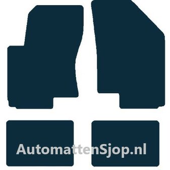 Super luxe velours donkergrijs automatten Baic X3/X35 | 2016-heden