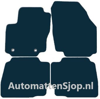 Super luxe velours donkergrijs automatten Ford Mondeo | 2013-2014