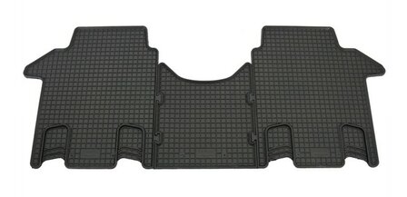 Rubber automatten VW T7 Transporter Multivan 2e zitrij 2021-2023