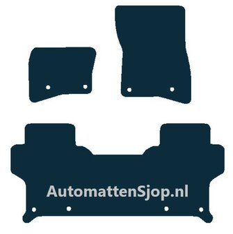 Naaldvilt antraciet automatten Land Rover Defender (L663) 5 persoons | 2019-