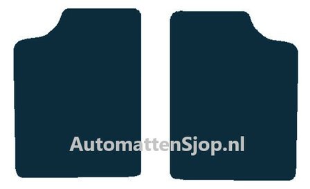 Naaldvilt zwart automatten Renault Express | 1986-1991