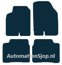 Naaldvilt antraciet automatten Hyundai Sonata IV | 1998-2001