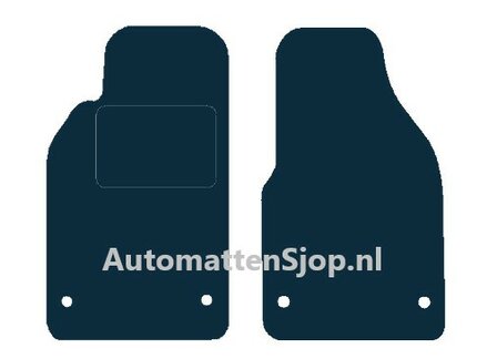 Naaldvilt zwart automatten Alphine A110 | 2018-heden