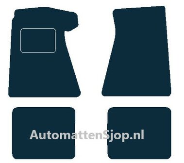 Naaldvilt zwart automatten Buick Rivi&egrave;ra GS | 1963-1993