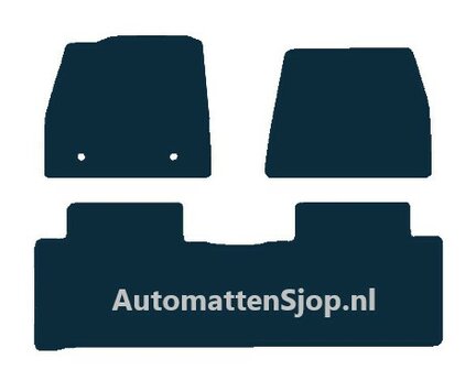 Luxe velours donkerblauw automatten BYD Seal | 2023-heden