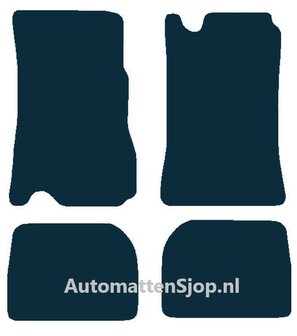 Naaldvilt antraciet automatten Ford Capri MKIII | 1978-1984