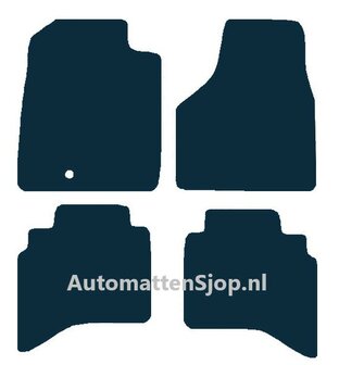 Naaldvilt zwart automatten Dodge Ram Van | 1991-2008