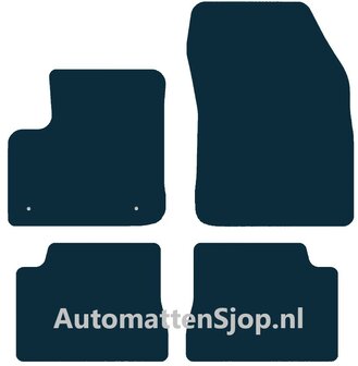 Luxe velours donkerblauw automatten Jeep Avenger Electric | 2023-heden