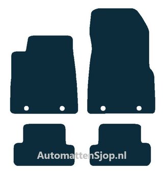 Luxe velours donkergrijs automatten Mini Cooper / Cooper S J01 | 2024-heden