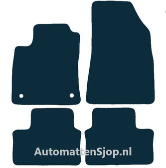 Luxe velours donkerblauw automatten Mitsubishi Colt | 2023-heden