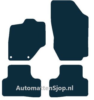 Luxe velours donkerblauw automatten Peugeot 3008-E | 2023-heden