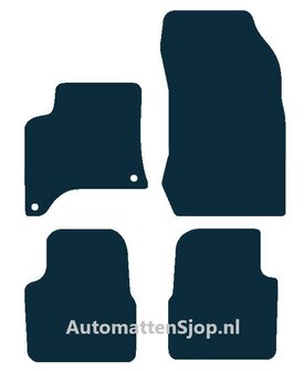 Luxe velours donkerblauw automatten Citroen C4-X Electric | 2024-heden