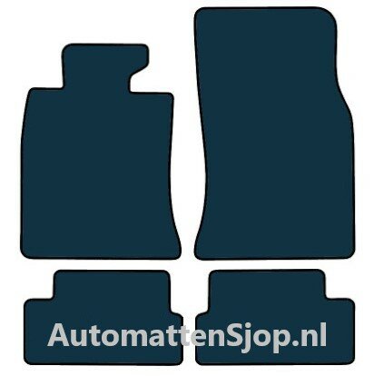 Naaldvilt zwart automatten Cooper/ Cooper S | 2007-2013