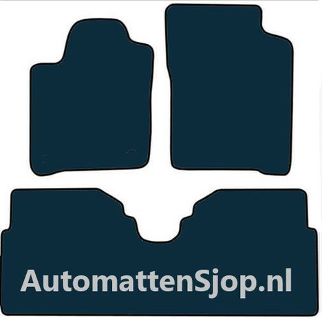 Naaldvilt zwart automatten Renault Scenic I | 1999-2003