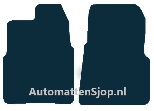 Naaldvilt zwart automatten Ford Transit | 2014-heden