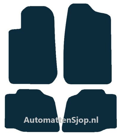 Naaldvilt antraciet automatten Ford Granada Coupé | 1972-1977