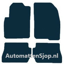 Luxe velours rood automatten Ford Fusion | 2007-2012