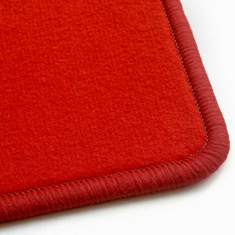 Luxe velours rood automatten Ford Transit Campermat | 2006-2014