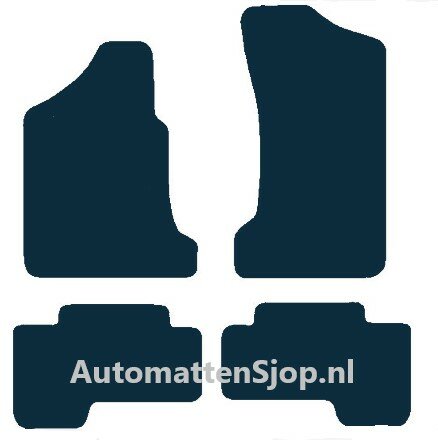 Naaldvilt antraciet automatten Opel Kadett E | 1984-1991