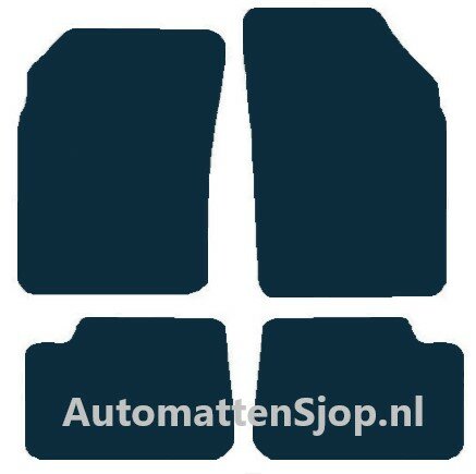 Super luxe velours donkergrijs automatten Nissan Micra (K11) | 1992-2003