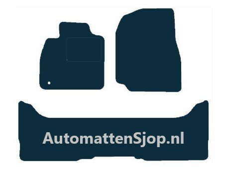 Naaldvilt antraciet automatten Toyota Land Cruiser 150 (J15) 3-deurs | 2010-heden