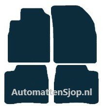 Naaldvilt antraciet automatten Hyundai Sonata IV | 2001-2005