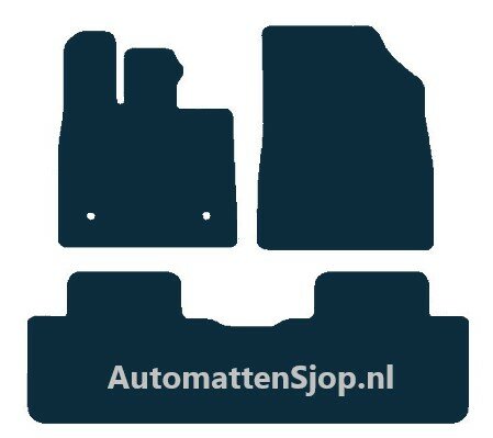 Naaldvilt zwart automatten BYD Seal U | 2023-heden